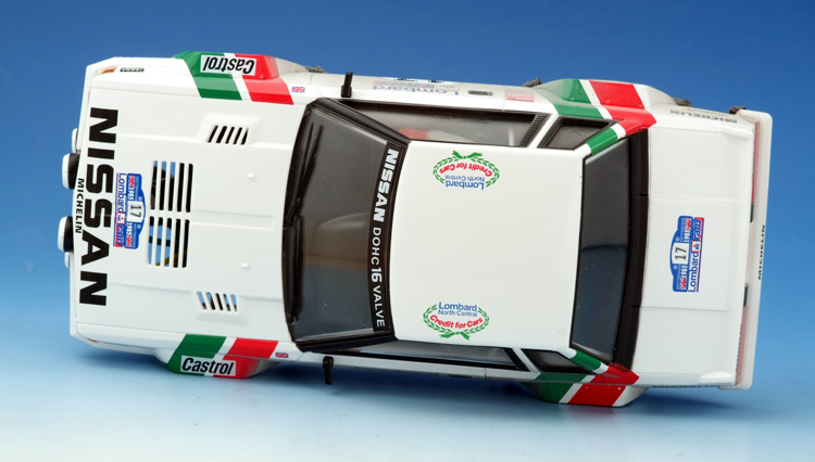 AVANT SLOT Nissan 240 RS Rally RAC 1985 # 17  Dirty
